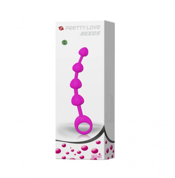 PRETTY LOVE - Anal Pull Beads (Purple) PRETTY LOVE - Anal Pull Beads (Purple)